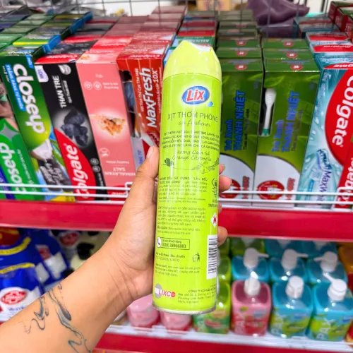 Xịt Thơm Phòng LIX 6 IN 1 Hương Cam Sả 280ml