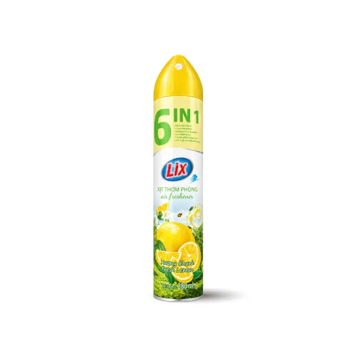 Xịt Thơm Phòng LIX 6 IN 1 Hương Chanh 280ml