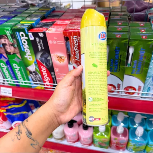 Xịt Thơm Phòng LIX 6 IN 1 Hương Chanh 280ml