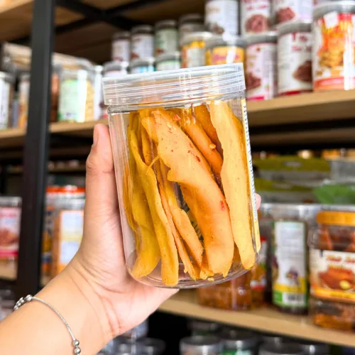 Xoài Sấy Dẻo Muối Ớt Thơm Ngon 300g - Hũ Pet