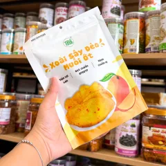 Xoài Sấy Dẻo Muối Ớt Thương Hiệu YOLO - Gói 100g