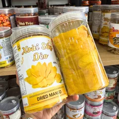 Xoài Sấy Dẻo Nguyên Vị Thơm Ngon 400g - Hũ Pet