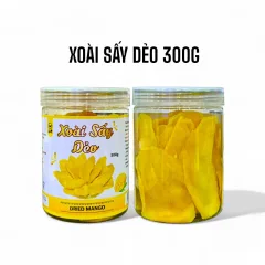 Xoài Sấy Dẻo Thơm Ngon 300g - Hũ Pet