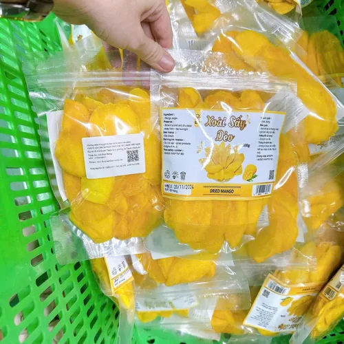 Xoài Sấy Dẻo Túi Zip 300g