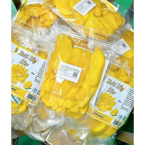 Xoài Sấy Dẻo Túi Zip Nguyên Vị Thơm Ngon 500g