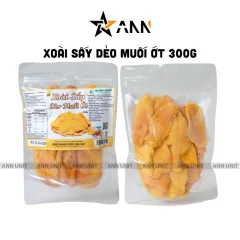 Xoài Sấy Muối Ớt Túi Zip 300g