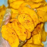 Xoài Sấy Dẻo Muối Ớt Túi Zip 500g