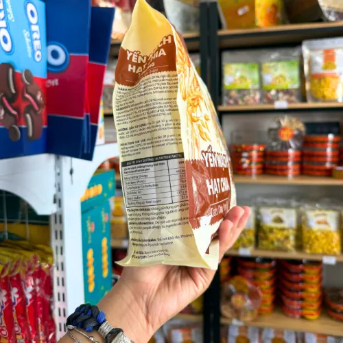 Yến Mạch Hạt Chia Ít Đường BÍCH CHI 450g (15 gói x 30g)