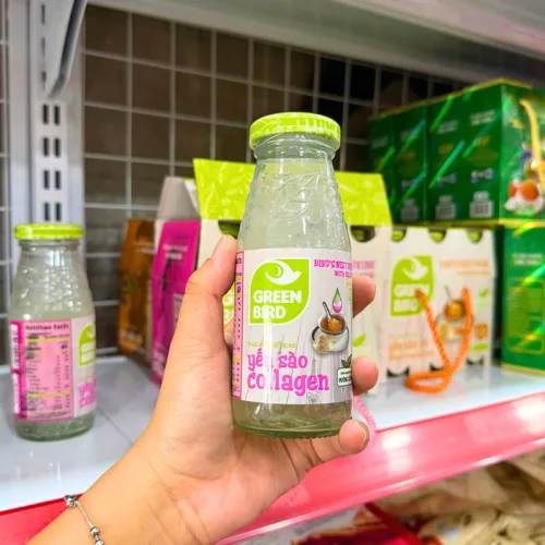 Yến Sào Collagen Green Bird Lốc 6 Chai 185ml