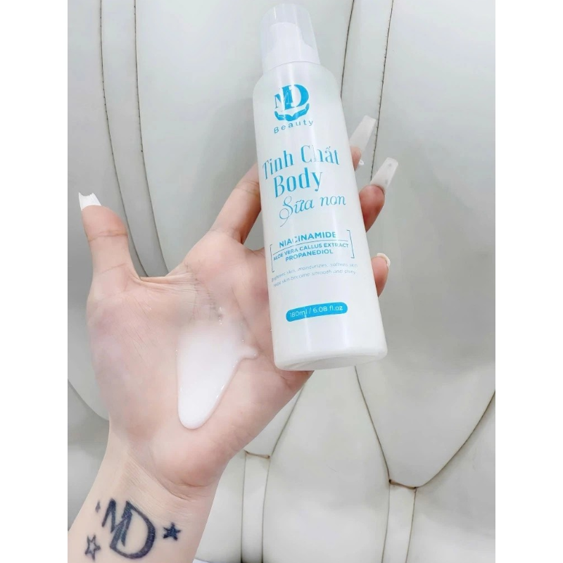 Tinh Chất Body Sữa Non Niacinamide MD Beauty 180ml