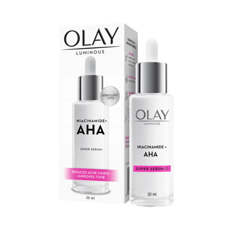 Khám phá Tinh Chất Niacinamide Aha Super Serum Olay Lumious 30ml thuộc nhóm tinh chất olay