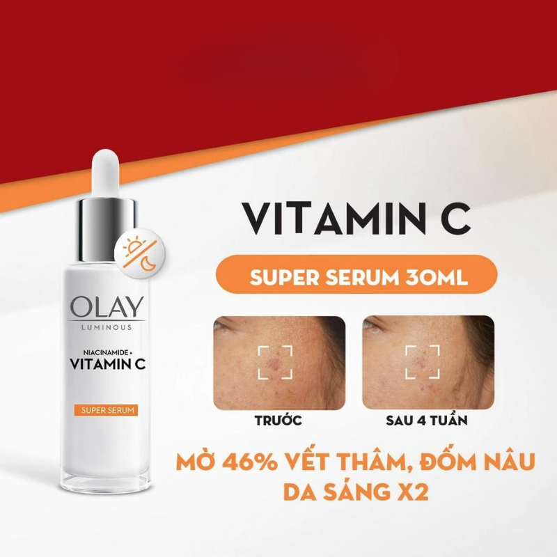 Tinh Chất Olay Luminous Niacinamide + Vitamin C 30ml