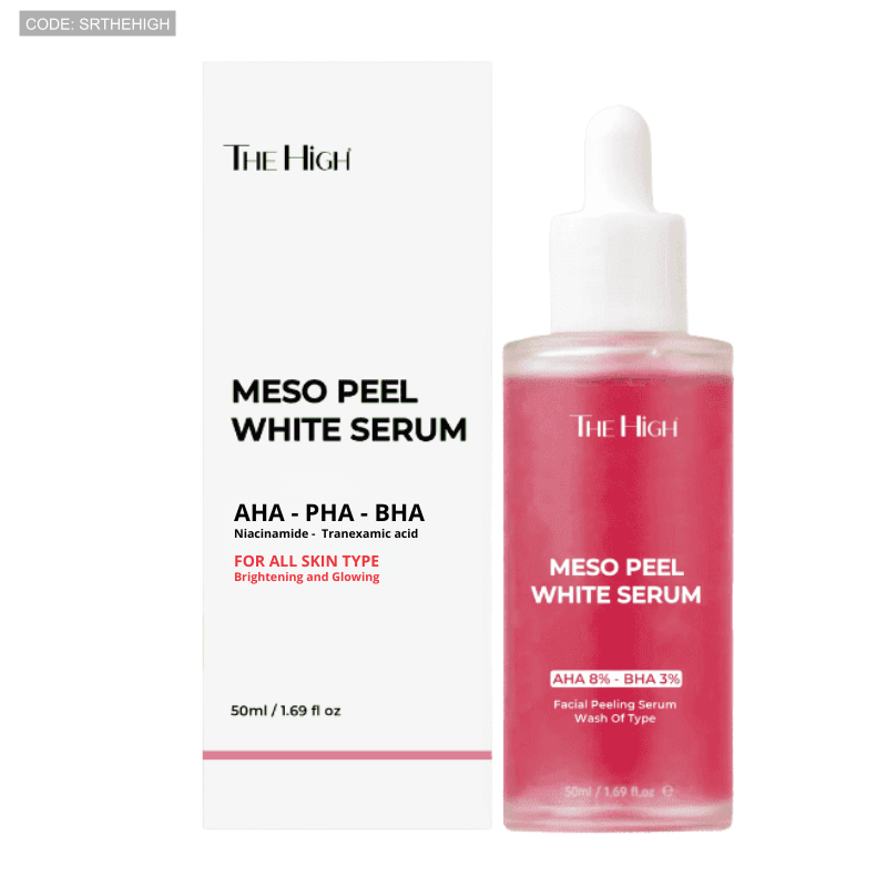 Thiết kế chai serum và dung tích 50ml