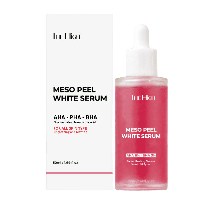 Tinh Chất Serum Meso Peel The High 50ml - Serum Hỗ Trợ Dưỡng Sáng Mờ Thâm Cải Thiện Lão Hóa Da - Serum The High Chính Hãng – một lựa chọn đáng tham khảo trong mỹ phẩm the high