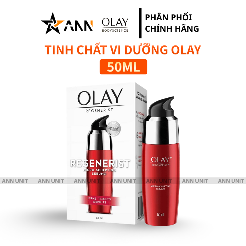 Hình ảnh chai và hộp serum dung tích 50ml