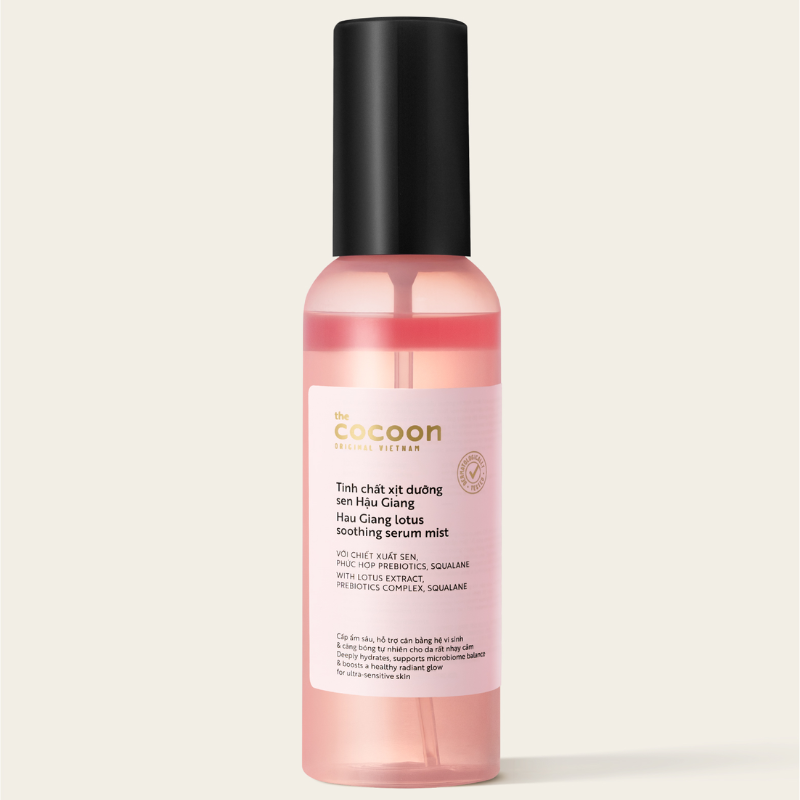 Tinh Chất Xịt Dưỡng Sen Hậu Giang Cocoon 100ml