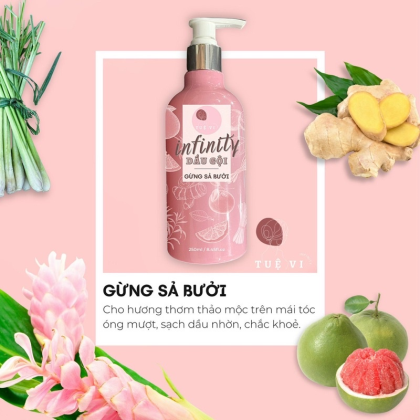 Tóc bạn đang yếu Gãy rụng khô sơ giải pháp tốt nhất nên sử dụng gội Infinity Tuệ Vi