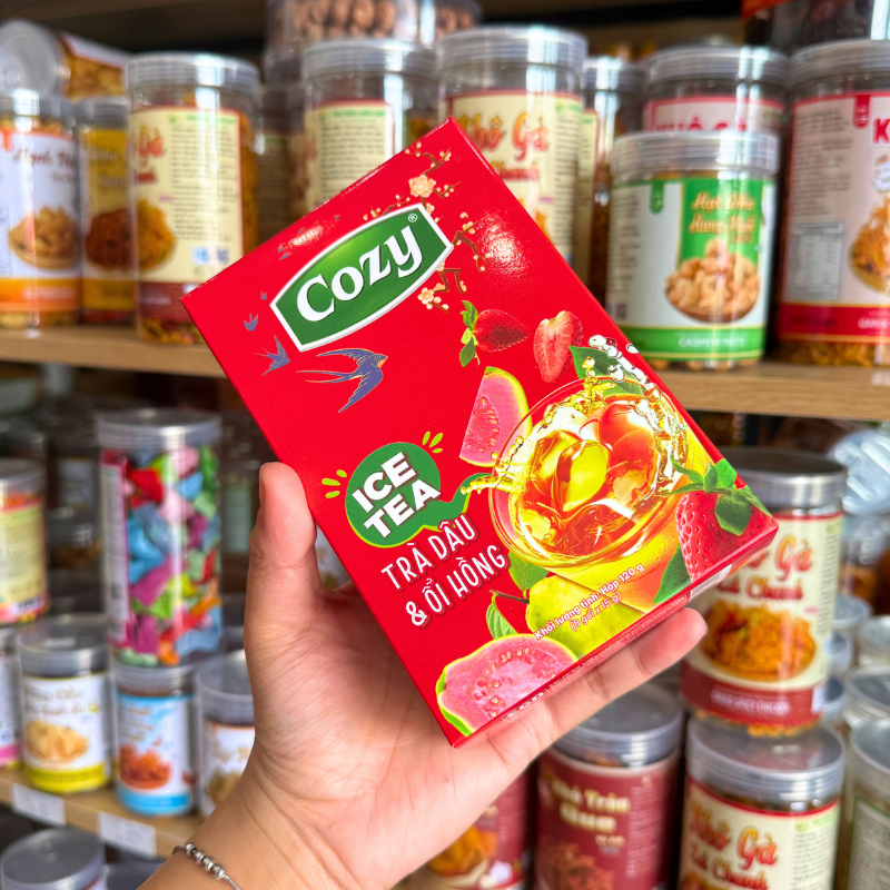 Thiết kế bao bì nổi bật của dòng Ice Tea