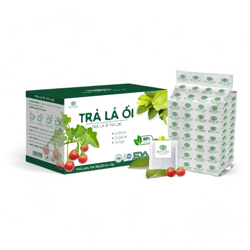 Khám phá Trà Lá Ổi Mychi Hộp 30 gói thuộc nhóm Cà phê, trà, mật ong