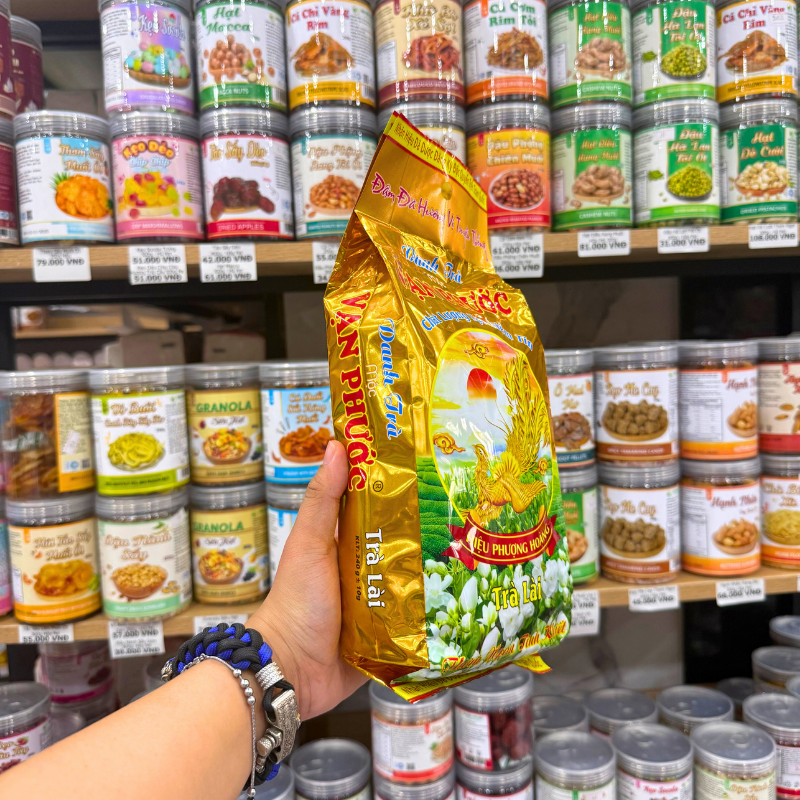 Danh Trà Mộc Vạn Phước Trà Lài 240g