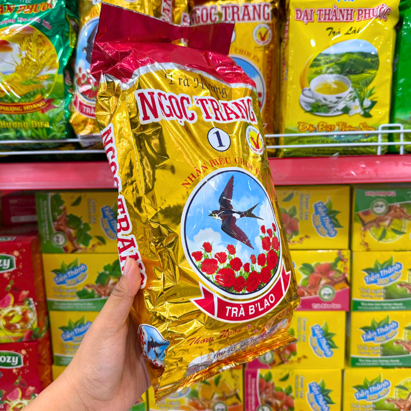 Trà Ngọc Trang B'LAO Bịch Vàng Lớn 400g