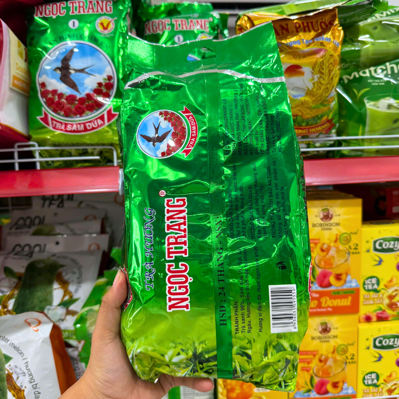 Thông tin thành phần và hướng dẫn sử dụng trên bao bì