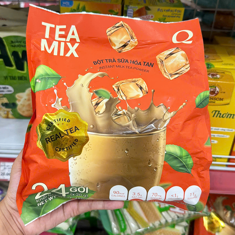 Khám phá Trà Sữa Hòa Tan Trần Quang 24 Gói 480g thuộc nhóm Trần Quang