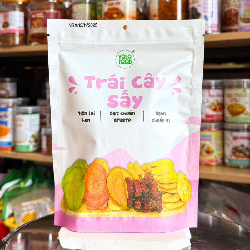 Trái Cây Sấy YOLO Food Gói 100g