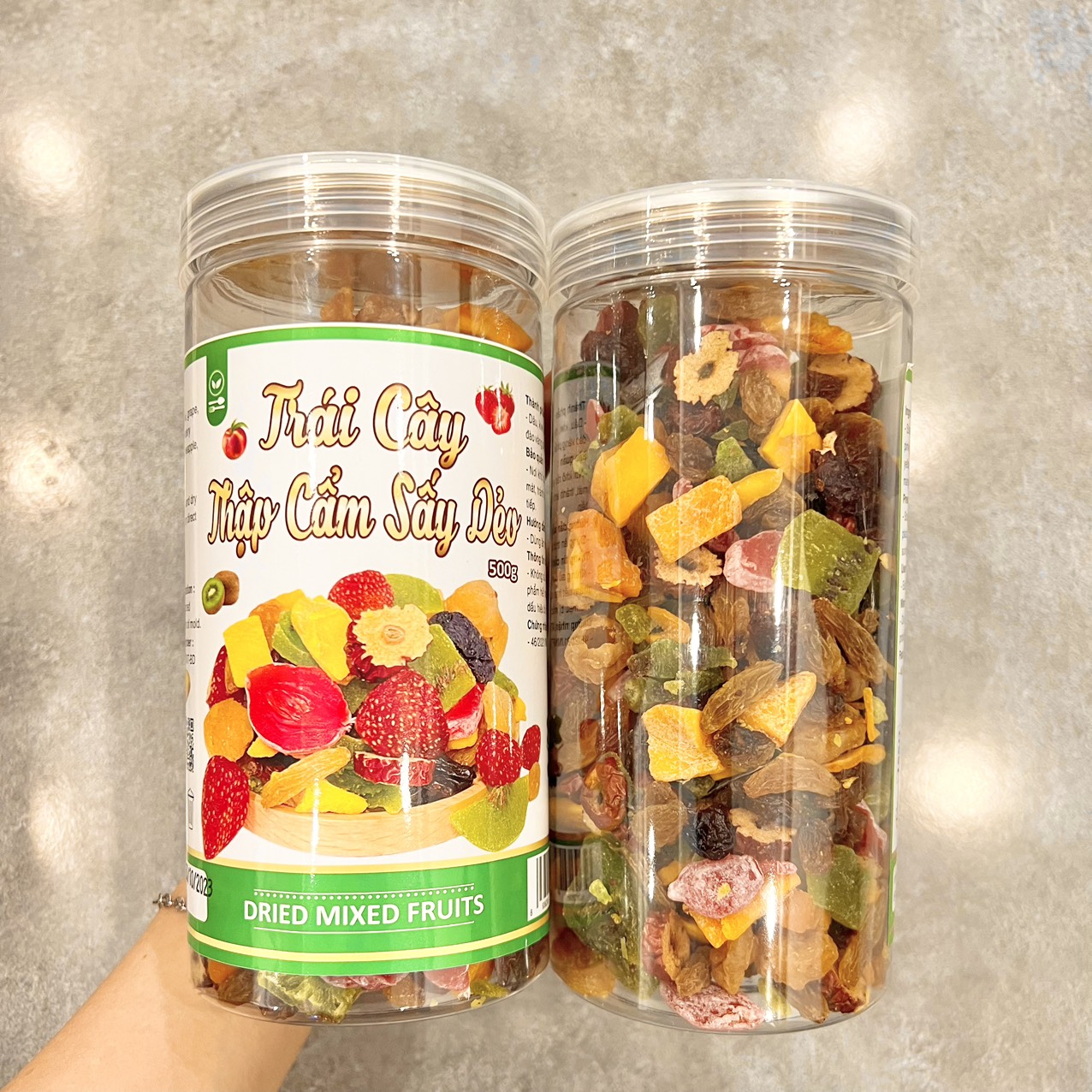 Trái Cây Thập Cẩm Sấy Dẻo Loại Đặc Biệt 500g Hộp