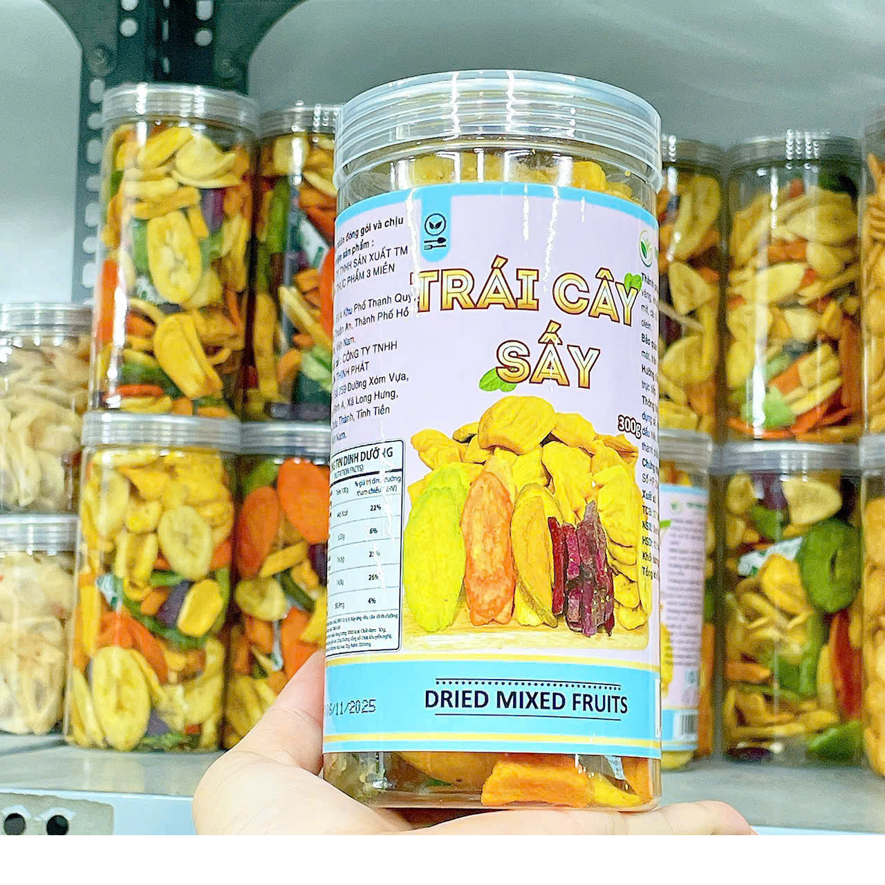 Cận cảnh bao bì hũ nhựa trong suốt