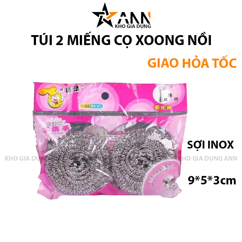 Quy cách túi 2 miếng và kích thước 9x5x3cm