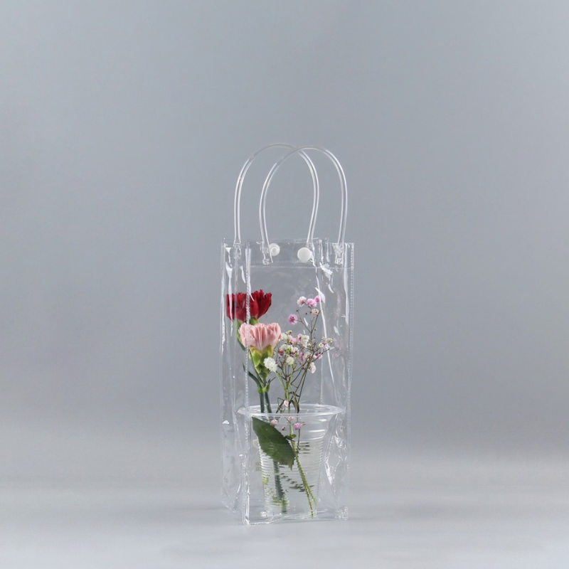 Túi Đựng Bình Trong Suốt - Túi Đựng Ly Giữ Nhiệt 25x10x10cm