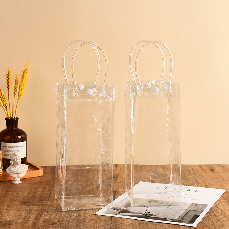 Túi Đựng Bình Trong Suốt - Túi Đựng Ly Giữ Nhiệt 25x10x10cm
