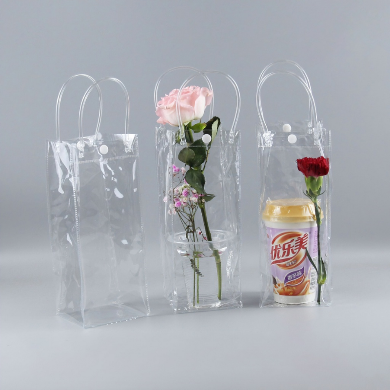 Túi Đựng Bình Trong Suốt - Túi Đựng Ly Giữ Nhiệt 25x10x10cm