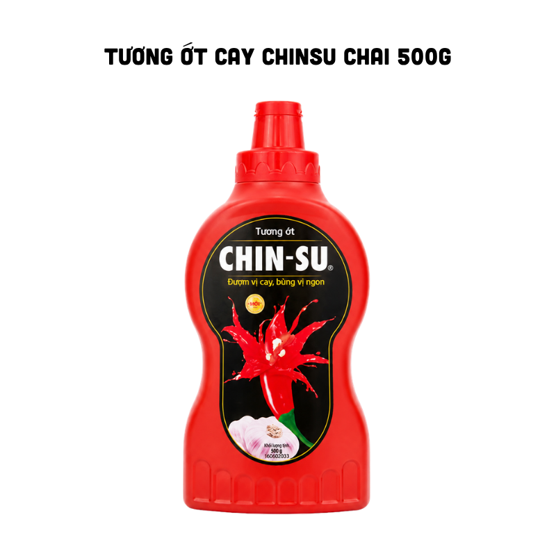 Tương Ớt Cay Chinsu Chai 500g