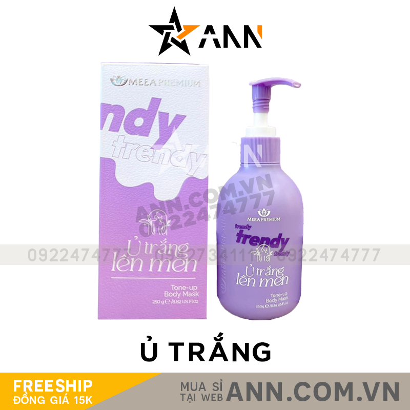 Ủ Trắng Lên Men Trendy Meea Premium 250g