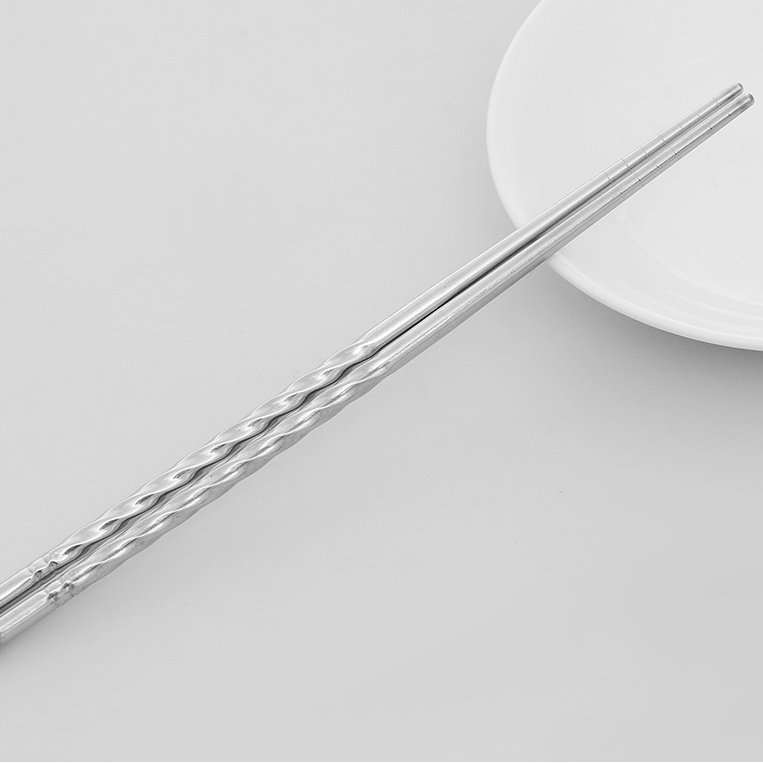 Vỉ 5 Đôi Đũa Inox 22cm