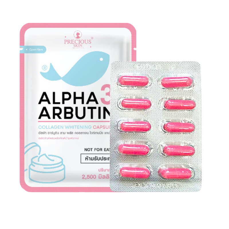 Viên Bột Kích Trắng Body Con Cá Alpha Arbutin 3 Plus+ Thái Lan Hỗ Trợ Chống Nắng - Túi 10 Viên – một lựa chọn đáng tham khảo trong alpha arbutin 3plus