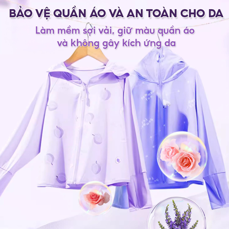 Viên Giặt Top Gia Hương Lavender Hộp 40 Viên
