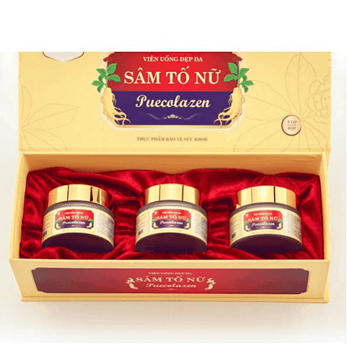 Viên uống sâm tố nữ collagen Puecolazen Kohinoor 45 viên