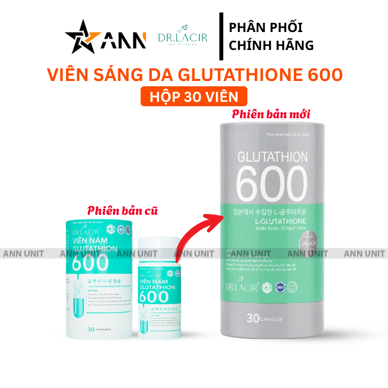 So sánh mẫu cũ và phiên bản mới hộp 30 viên