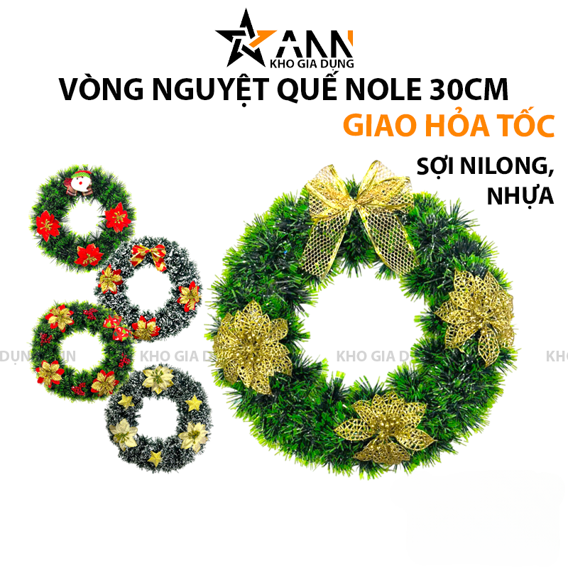 Tổng quan 5 mẫu vòng hoa size 30cm