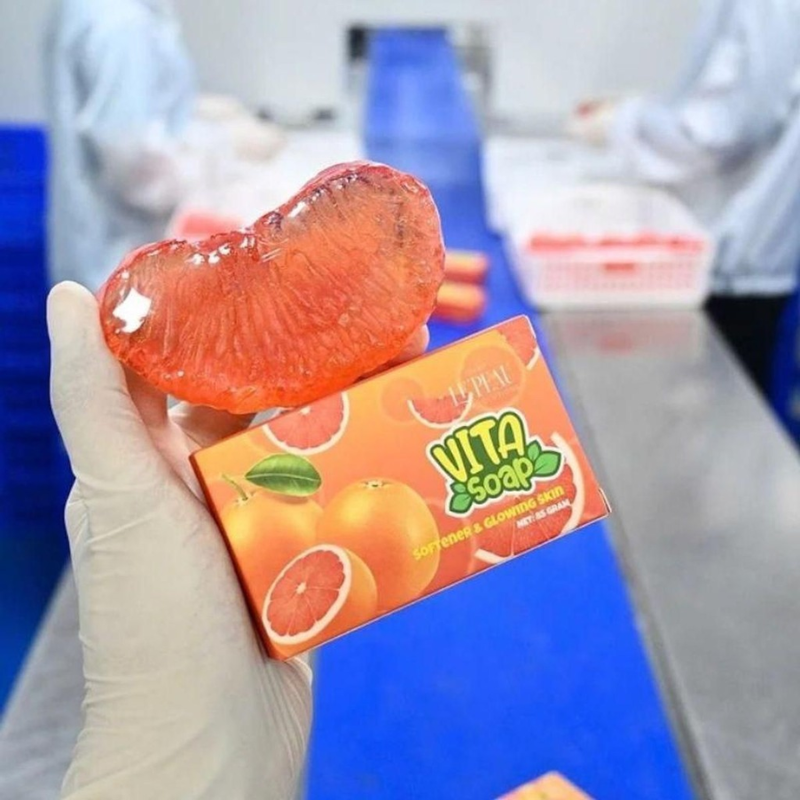Xà Bông Rửa Mặt Bưởi Vita Soap Le Peau 85g