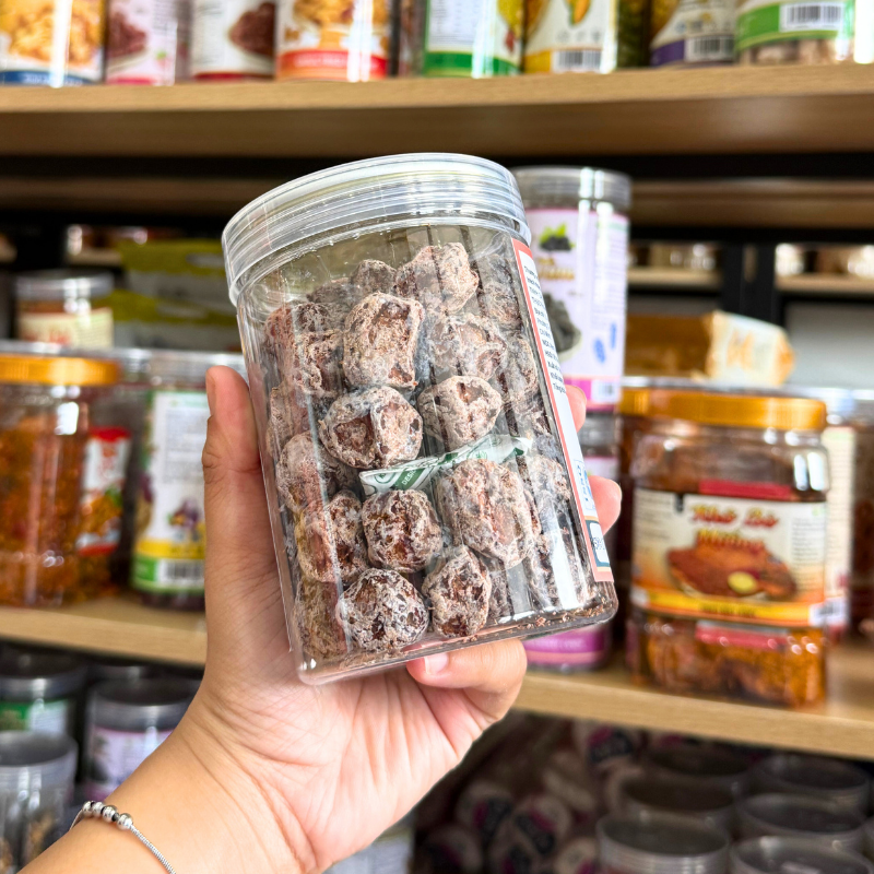 Xí Muội Mặn Thực Phẩm 3 Miền Xanh 350g (Hũ PET)