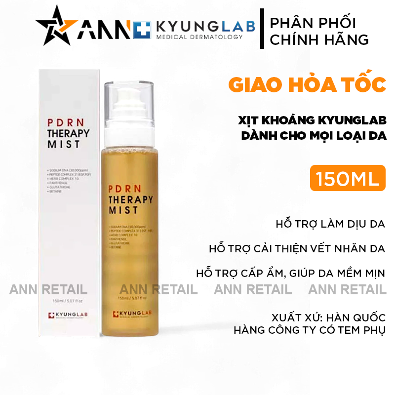 Xịt Khoáng Kyung Lab PDRN Therapy Mist Hàn Quốc 150ml - Kho Sỉ ANN