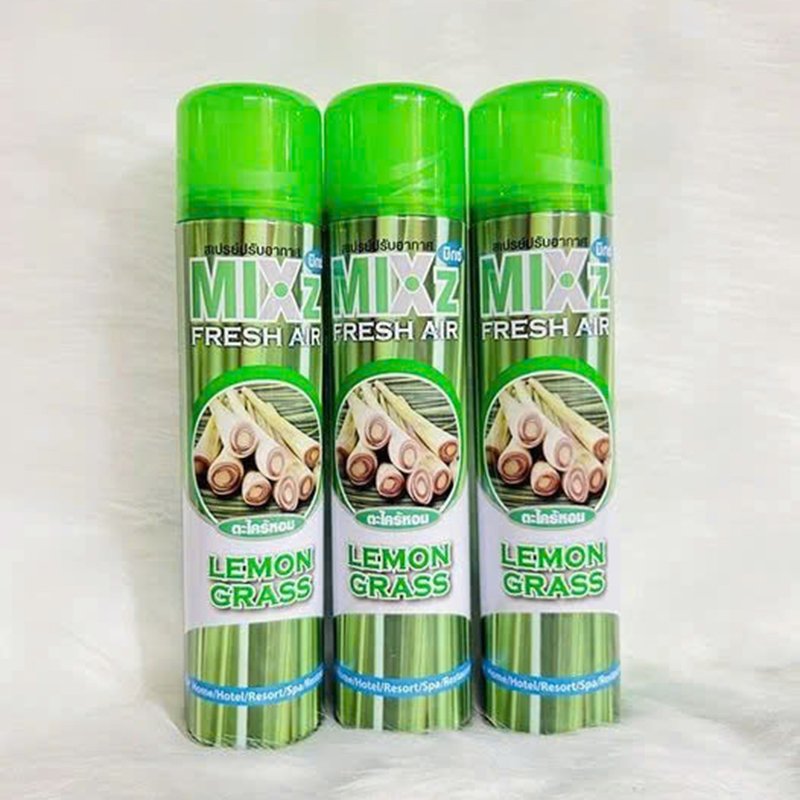 Mixz Fresh Air Xịt Phòng Hương Sả Chanh 320ml