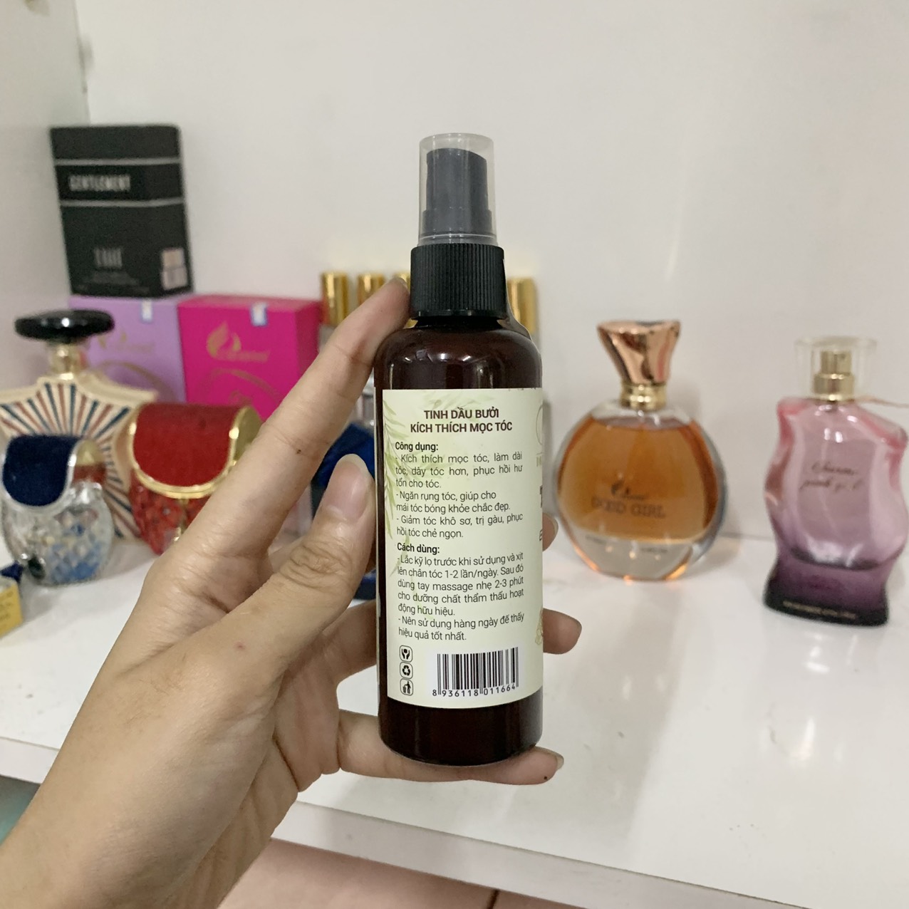 Xịt Tinh Dầu Bưởi Dr Di Hi 100ml