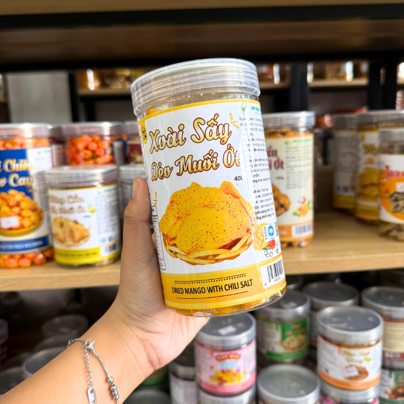 Mặt trước hũ với tên sản phẩm và quy cách 400g