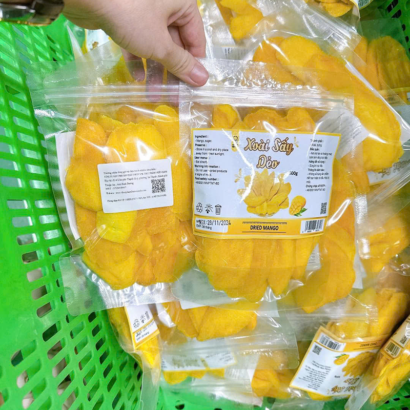 Nhãn sản phẩm và quy cách túi zip