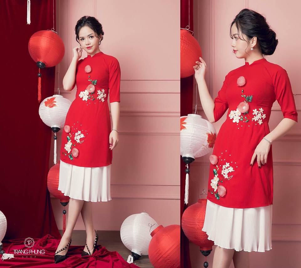 Xuân hè mặc áo dài cách tân nữ đảm bảo đẹp mê ly